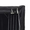 vidaXL - Haardhoutrek - met - regenhoes - 200,5x80,5x110,5 - cm - staal