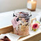 Pineut® Badzout Roos & Hibiscus - Cadeau Vrouw - Badkristallen - Maak je eigen Bad Thee - Verwen Cadeau - Ontspannen en Genieten