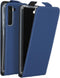 Accezz Hoesje Geschikt voor Samsung Galaxy S21 Hoesje Met Pasjeshouder - Accezz Flipcase - Donkerblauw