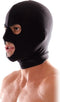 Pipedream Fetish Fantasy Masker Spandex 3 Hole Hood zwart