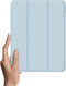 Tablet hoes geschikt voor Apple iPad Pro 11 (2022/2021/2020/2018) - Toby Series - Tri-Fold Book Case - Blauw