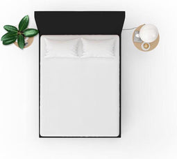 Beau Maison Jersey cotton hoeslaken - wit - 160/180 x 200 cm