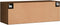 vidaXL - Wandkast - 100x36,5x35 - cm - bewerkt - hout - bruin - eikenkleur