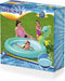 Bestway 6′2'' x 63'' x 34''/1.88m x 1.60m x 86cm Seahorse Sprinkler Pool