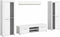 Furnilux Jam - Woonkamercombinatie - Tijdloos en functioneel - Wit - 35x310x159cm
