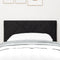 vidaXL - Hoofdbord - Diamant - Blokken - Ontwerp - Zwart - 80 - cm - Velvet
