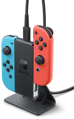 Nintendo Switch Joy-Con - Oplaadstandaard - Laadt 2 controllers tegelijk op - Zwart