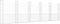 vidaXL - Schanskorf - U-vormig - met - 6 - palen - 620x20x200 - cm - ijzer