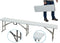 Inklapbare cateringbank - 183x28x43cm - Wit