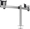 Durable 508623 - Bureaumount - Verstelbaar voor 2 monitoren tot 27 inch - Made in Germany (2 stuks)