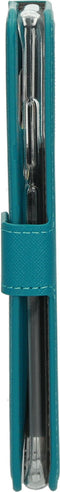 Mobiparts Galaxy S20 4G/5G - Wallet Case - Saffiano motief - Turquoise