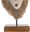 Decoratieve figuren DKD Home Decor Natuurlijk Masker Vezel (30 x 10,5 x 53 cm)