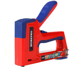 Workpro Nietmachine - Ergonomisch handvat - Blauw Rood