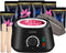 VAIVE Waxverwarmer - Professionele Ontharing Set - 120W - Inclusief 6 Wax Beans en 40 Spatels