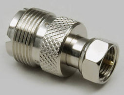 TRU COMPONENTS 1577809 UHF-adapter UHF-bus - F-stekker 1 stuk(s)