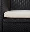 vidaXL - Tuinstoelen - 2 - st - poly - rattan - zwart
