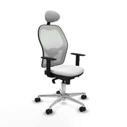 Jorquera Piqueras y Crespo 1D086N1 - Bureaustoel - Hoofdsteun - Wit