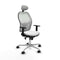Jorquera Piqueras y Crespo 1D086N1 - Bureaustoel - Hoofdsteun - Wit