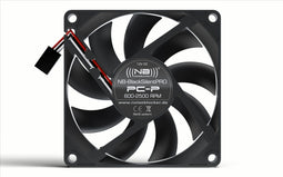 Noiseblocker BlackSilentPro PC-P - Ventilator 80mm - Geluidssterkte 26dB(A) - Zwart