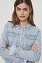 VERO MODA VMHOT SOYA LS DENIM JACKET MIX GA NOOS - Dames Spijkerjas - Knoopsluiting - Maat XS