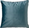 Dutch Decor ROSALIE - Sierkussen velvet 45x45 cm - bloemen en blaadjes - Sagebrush Green - groen - Inclusief binnenkussen