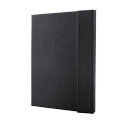 Sigel - notitieboek - Conceptum Pure - A4 - zwart - hardcover - 194 pagina's - 80 grams - ruit - met magneetsluiting - SI-CO151