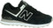 New Balance WL574 B - Dames Sneakers - Suède en mesh - Zwart/Zilver (2020)