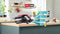 Bosch Unlimited 9 - Steelstofzuiger - ProAnimal MicroClean Technologie - Rood
