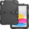 Tablet Hoes Geschikt voor iPad 10 (2022) 10.9 inch - Extreme Protection Army Backcover tablet - Zwart