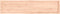 vidaXL - Tafelblad - natuurlijke - rand - 180x40x(2-4) - cm - massief - eikenhout