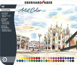 Eberhard Faber kleurpotloden - Artist Color - 48 stuks - metaaletui - EF-516148