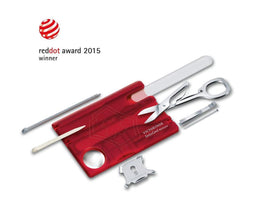 Victorinox SwissCard Nailcare - Multitool 13 functies - Rood