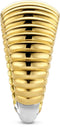TI SENTO Ring 12217SY - Zilveren dames ring - Verguld - Maat 54
