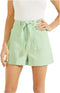 Guess Simonne Pants - Dames Broek - Maat S - Groen