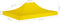 vidaXL - Partytentdak - 270 - g/m² - 4,5x3 - m - geel