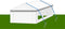 Stormbandenset voor partytent 3 meter of 4 meter lang
