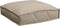 vidaXL - Ligbedkussen - voor - Stoel - 2 - stuks - Taupe - 40x40x8 - cm - Oxford - Stof