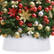 vidaXL - Kerstboomrok - Ø65x19,5 - cm - wit