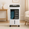 Lifetime Air Aircooler - Ventilator Luchtbevochtiger 4L - 55dB - Afstandsbediening Timer - 22 x 24 x 53,5 cm