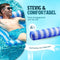 Travelly - Luxe Waterhangmat - Comfortabel drijven - Blauw