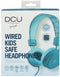 Headphones DCU SAFE Blue