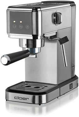 Cloer 5829 - Espressomaker - 1350W 20 bar pomp - RVS