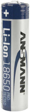 Ansmann 18650 - Li-Ion batterij 2600mAh 3,6V met beveiliging PCB