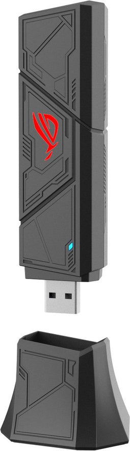 ASUS ROG USB-BE92 - WiFi USB Adapter - WiFi 7 - 6500 Mbps - Tri-Band - Nero
