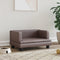 vidaXL - Hondenmand - 60x40x30 - cm - kunstleer - bruin