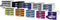 HAN ladekast - IMPULS - 4 lades - grijs/blauw - HA-1013-14