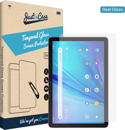 TCL Tab 10s screenprotector - 10.1 inch - Gehard glas - Transparant - Just in Case