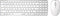 Rapoo 9300M - Draadloze Toetsenbord- en Muisset - Multimodus verbinding - Wit
