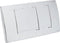 Geberit Twinline - Bedieningspaneel - 2-toets spoeling - Chroom