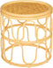 Atmosphera Henriette Bijzettafels - Bamboe / Rotan - Set van 2